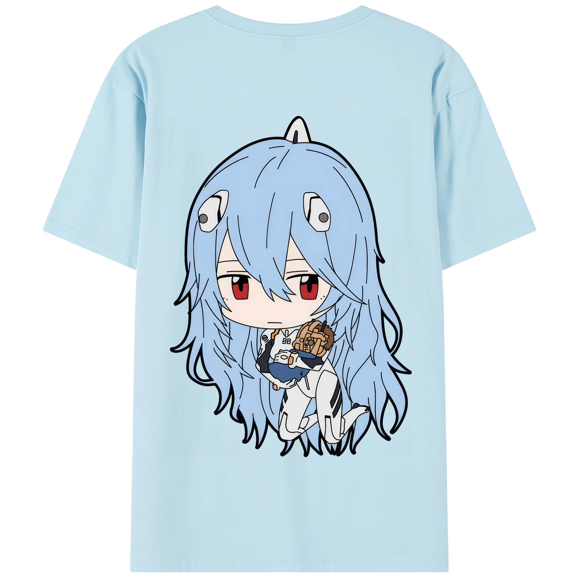 （画像用） EVA 新世紀エヴァンゲリオン 綿100％半袖Tシャツ（背面プリント）